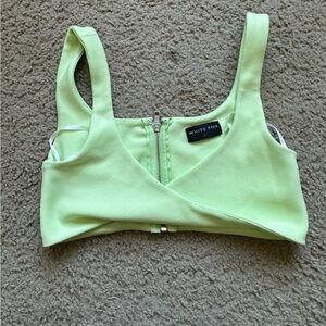 White fox boutique top